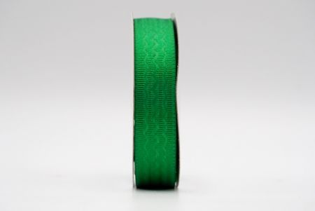 Green Wavy Grosgrain Ribbon_K1763-601